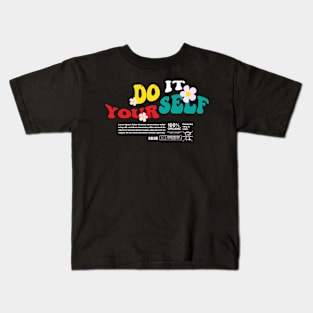 do it your self design tshirt Kids T-Shirt